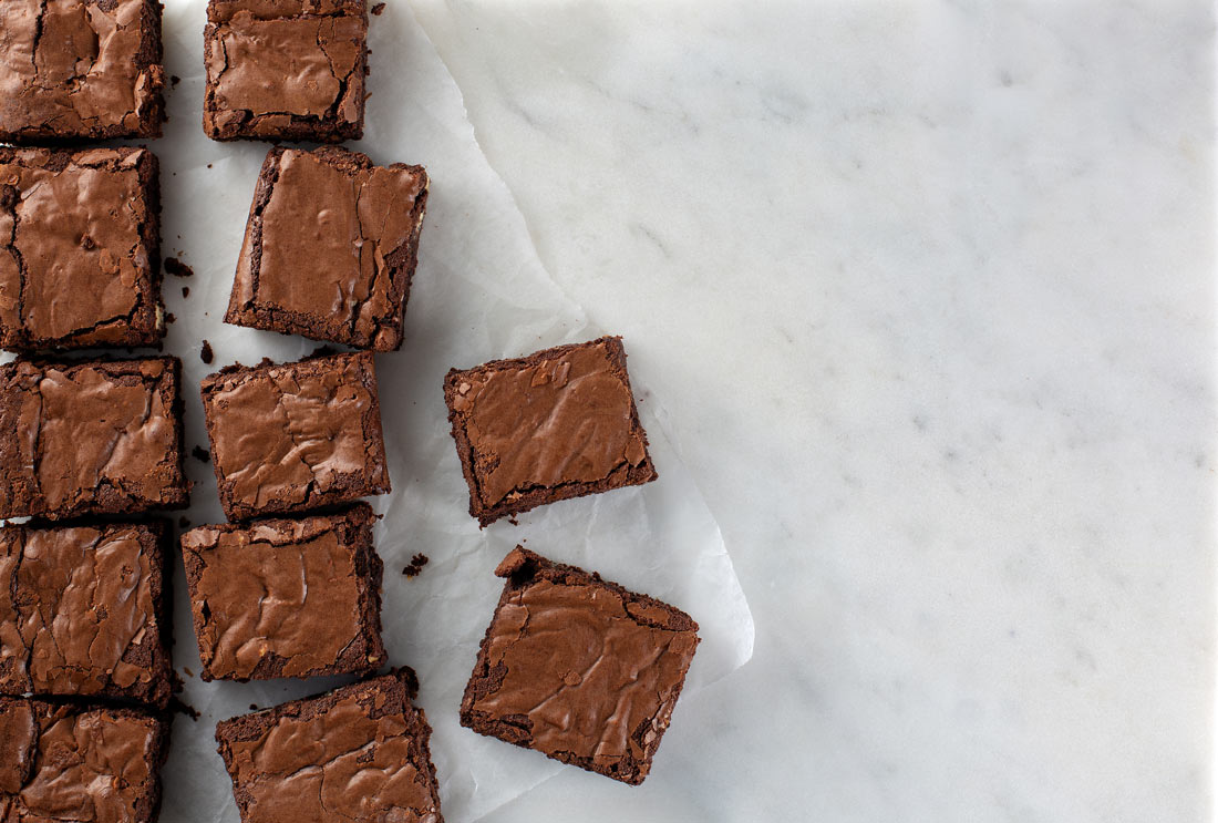 Chocolate digestive brownies