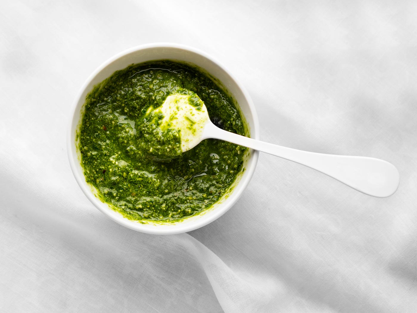 Wild garlic pesto