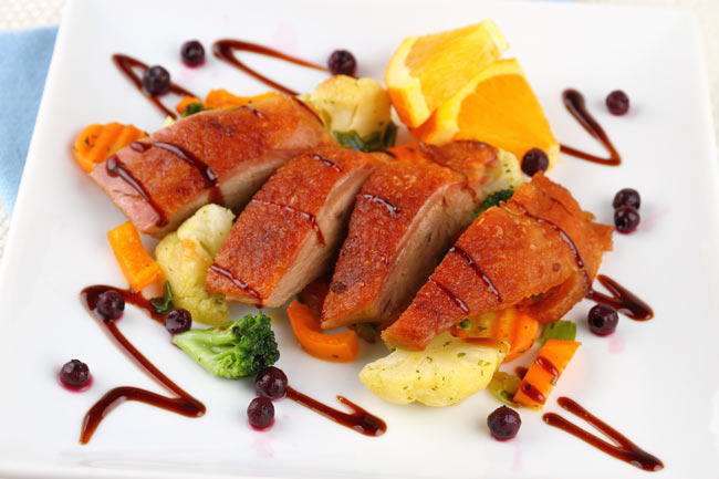 Chinese duck breast