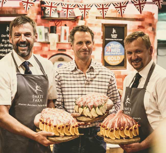 Butchers at Darts Farm's sourcing secrets