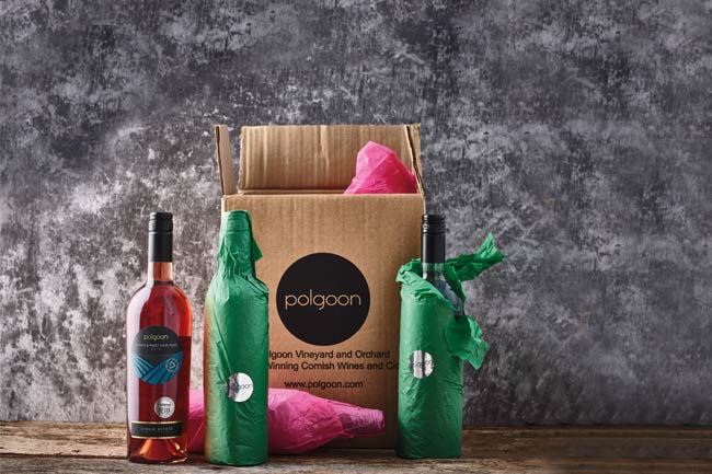 The Cornish Wine Box by Polygoon Vineyard and Orchard 