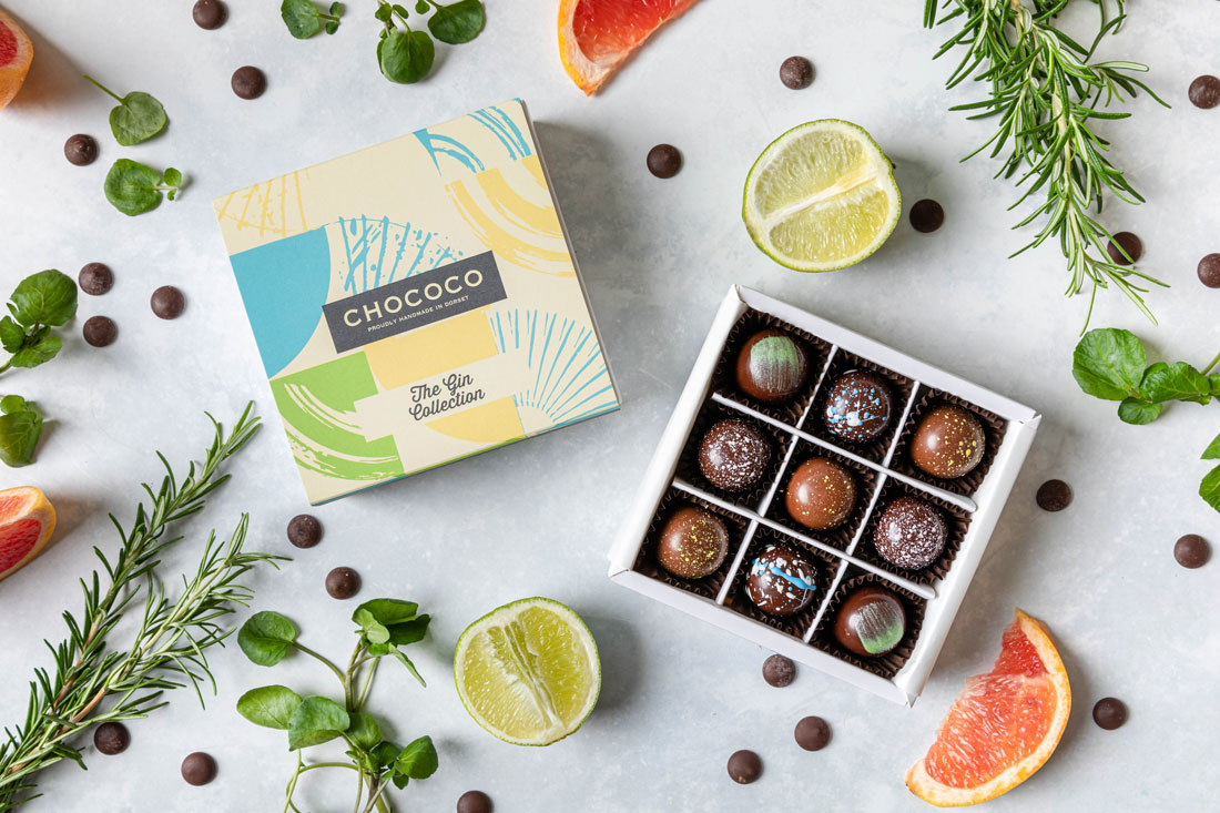 Gifts for gin lovers Chococo giftbox