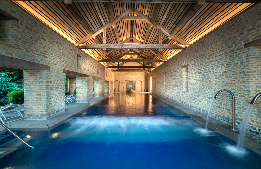 Sustainable staycations - spa at The Newt in Somerset