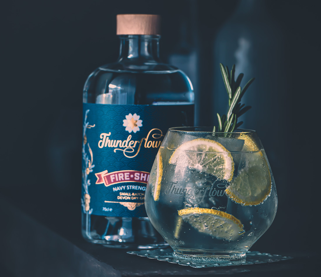 Thunderflower navy strength gin