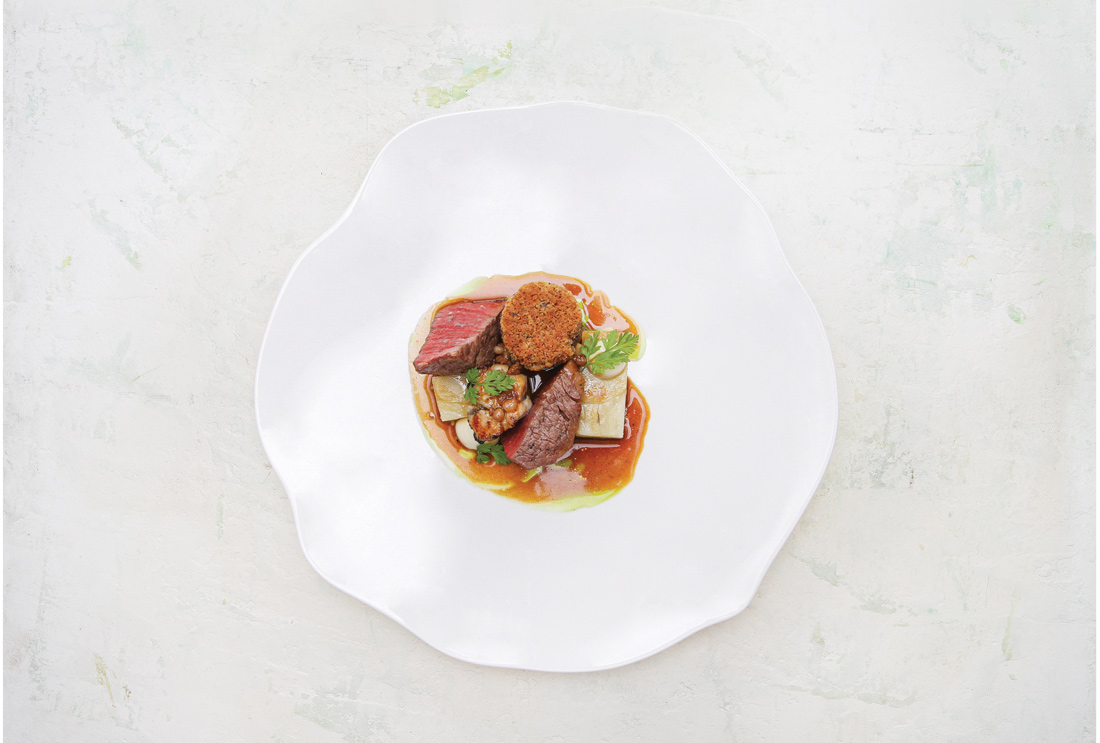 Scott's celeriac and beef dish