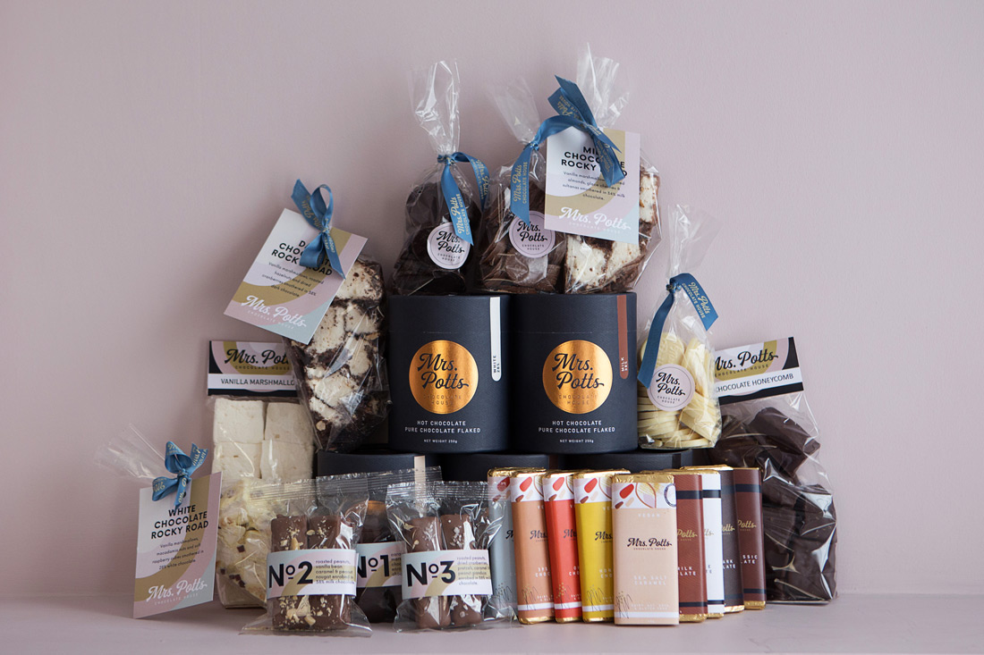 Mrs Potts' chocolate lovers bundle - Valentine's gifts for foodies
