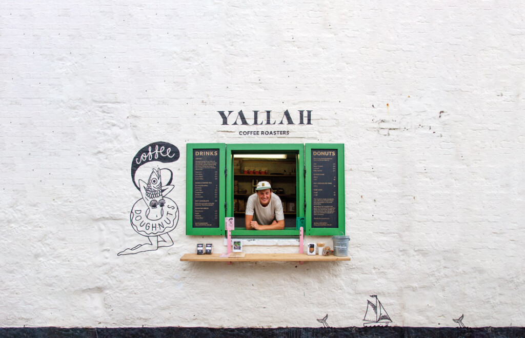 coffee shops in Cornwall, Yallah Coffee Kiosk