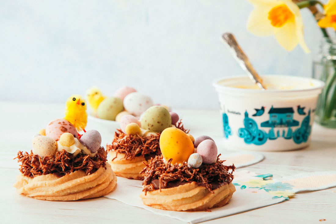 Easter nest biscuits