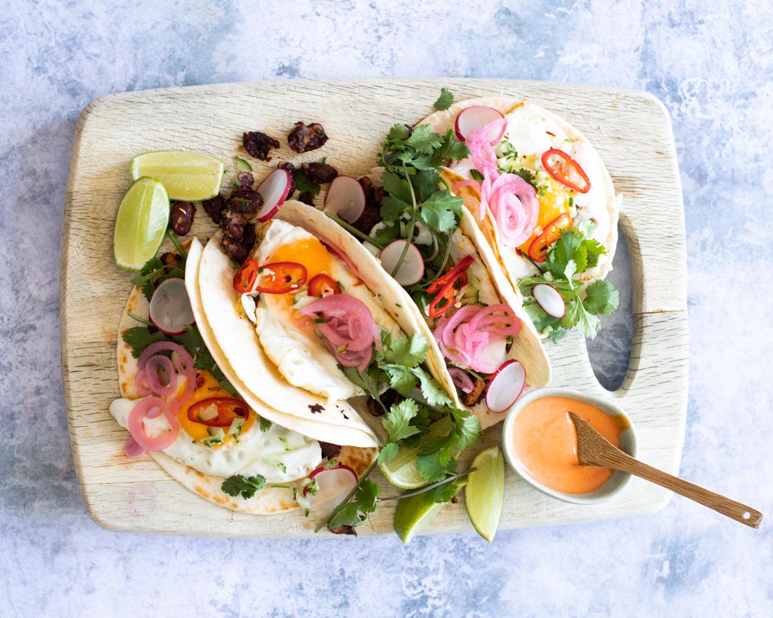 Brunch tacos