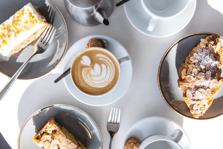 Coffee shops in Cornwall - coffee at Gylly Beach