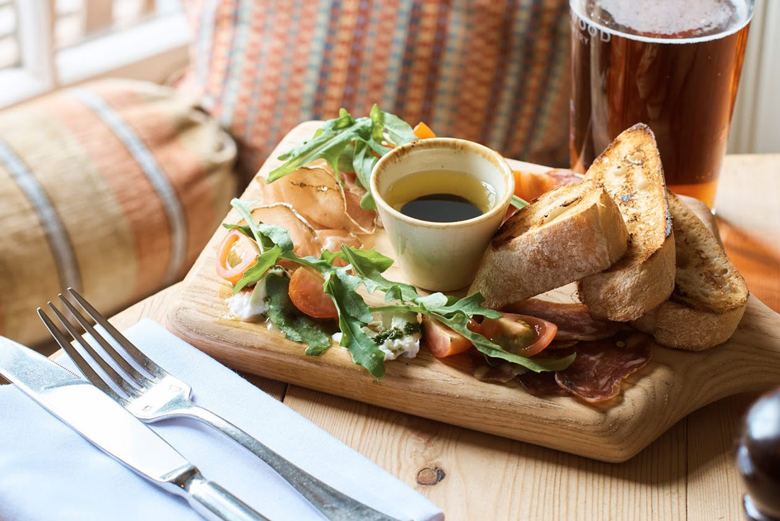 Food at The Fontmell - foodie pubs with rooms