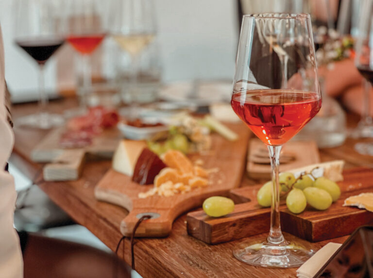 Wine tasting at The Bottle, Newquay