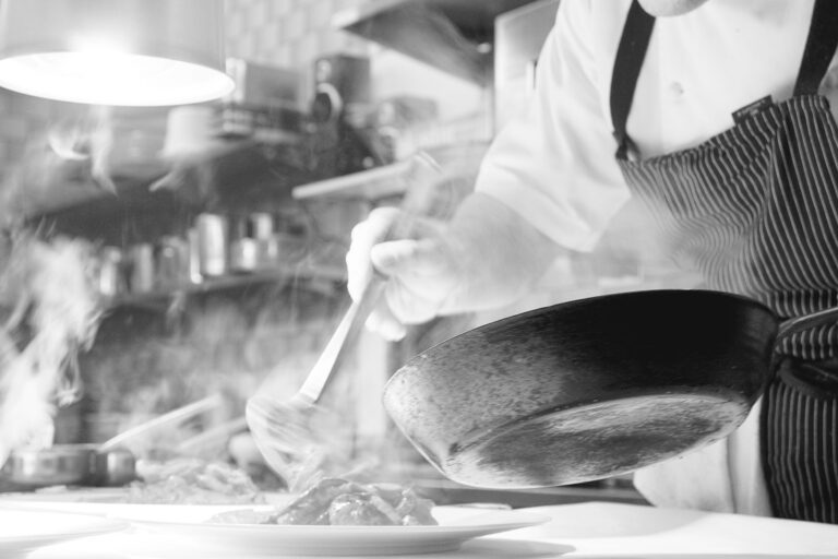 Chef in the kitchen