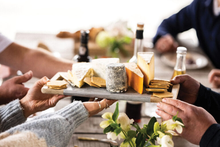 Cheese from a Darts Farm artisan food subscription