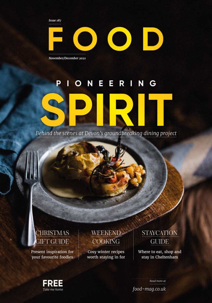FOOD Magazine November December 2021 cover