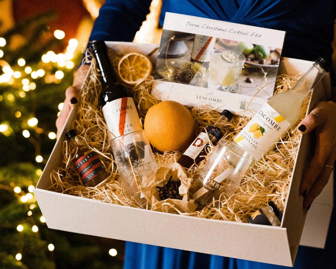 Luscombe Christmas cocktail box