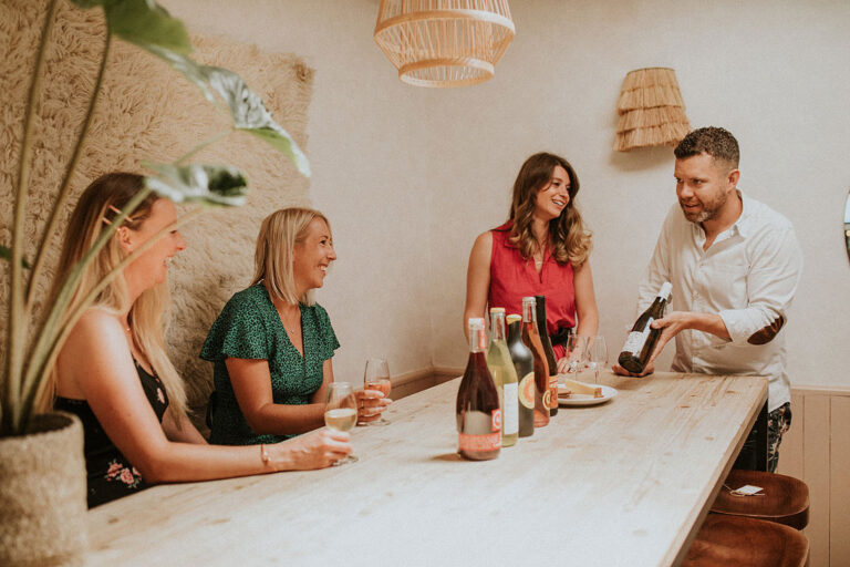 Wine tasting at Kask - South West food and drink experiences