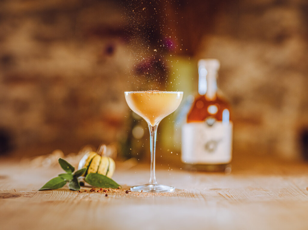 Sprigster cocktail - no-alcohol spirits