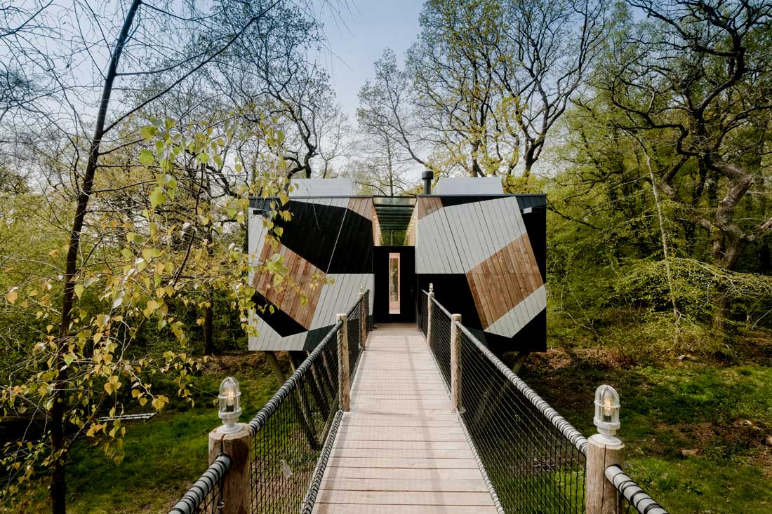 Woodland tree house - Mallinson's Woodland Retreat