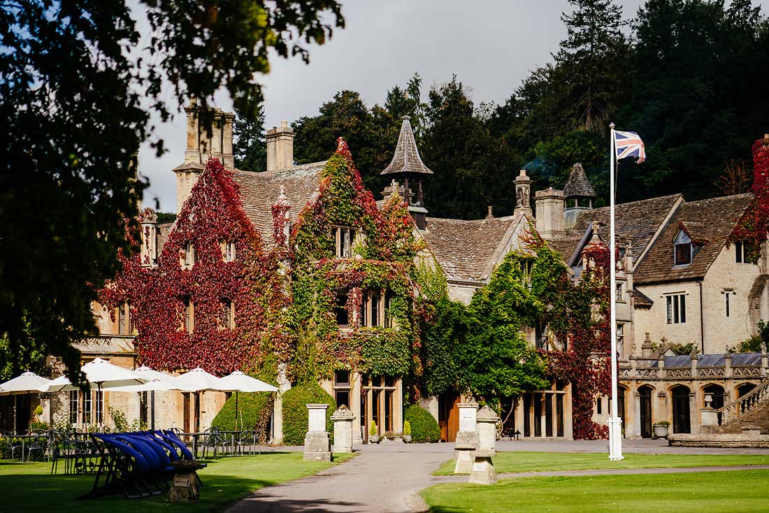 The Manor House in autumn