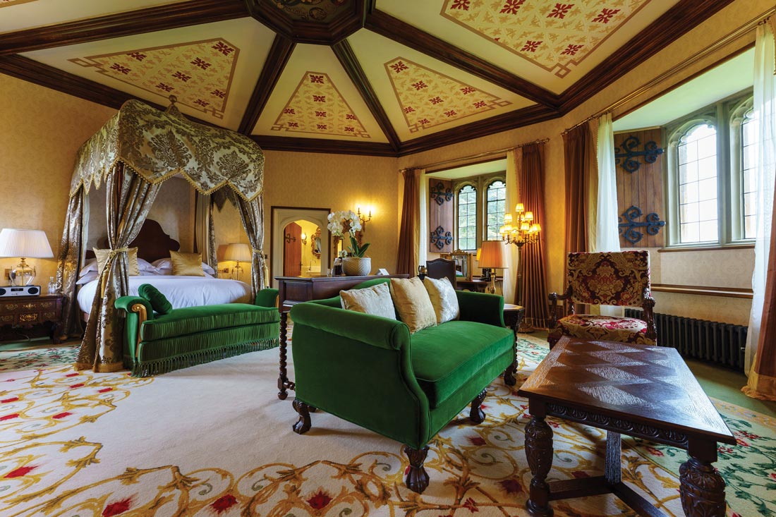 Suite at Thornbury Castle near Bristol