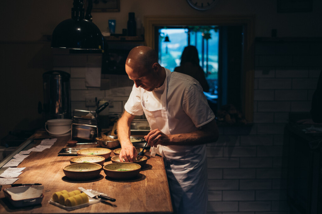 Doucet head chef David Knapman