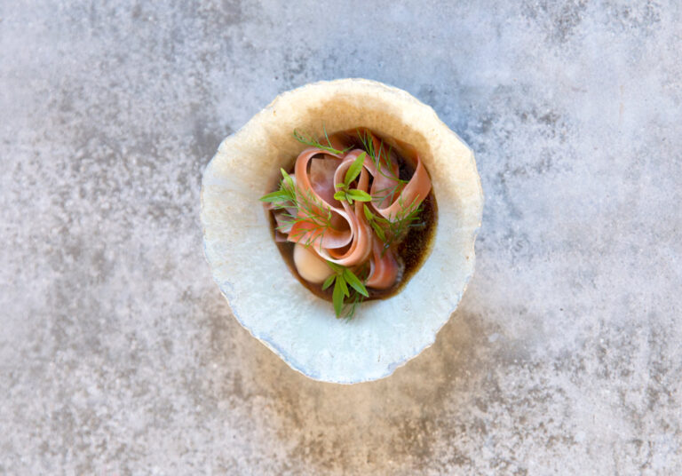 Dish at Crocadon in Cornwall