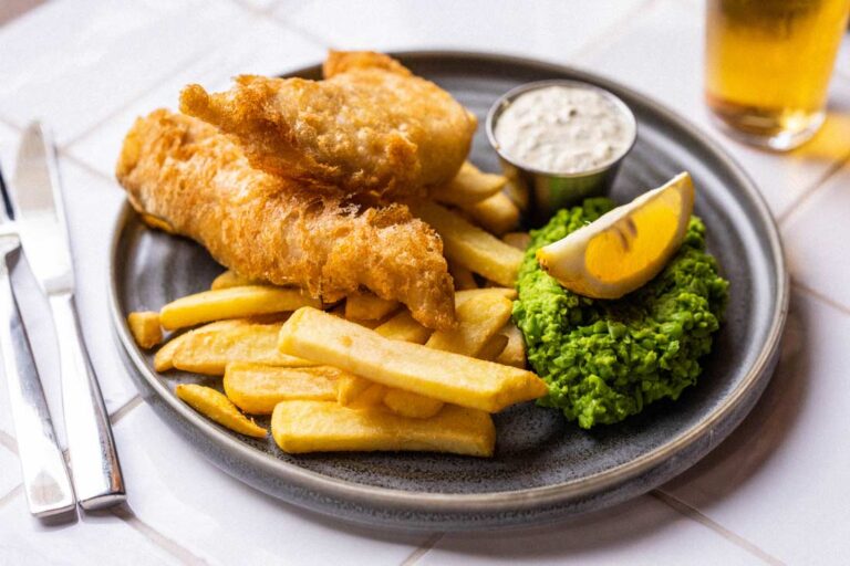 posh fish and chips in Dorset, SWIM