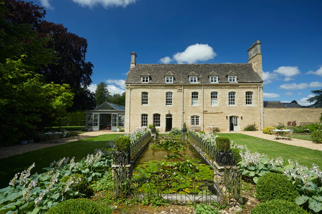 The Rectory Hotel in Wiltshire facade