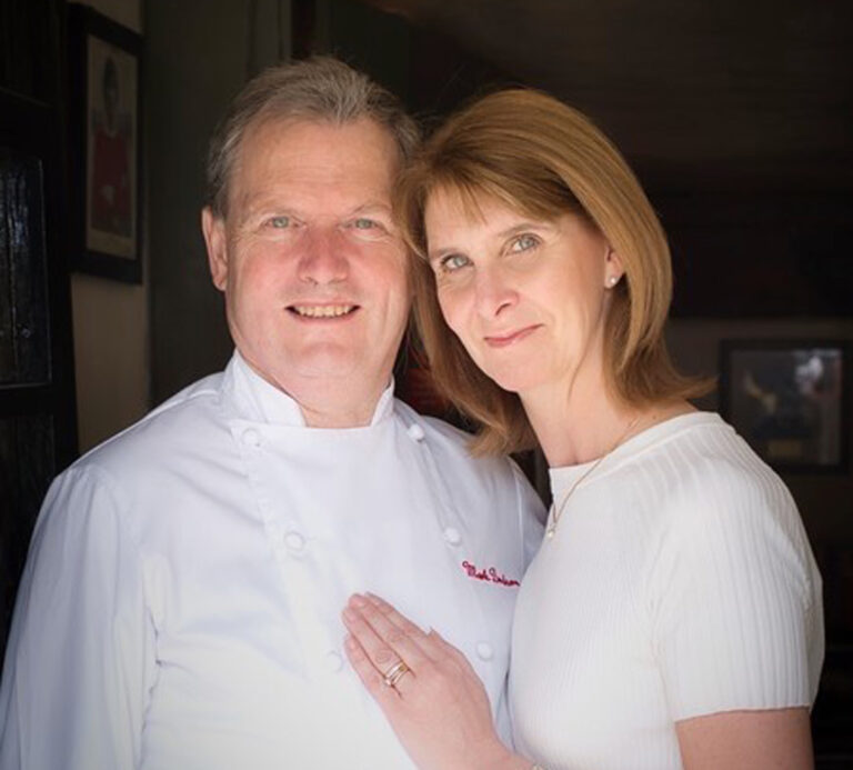Mark and Sarah Dodson of The Masons Arms