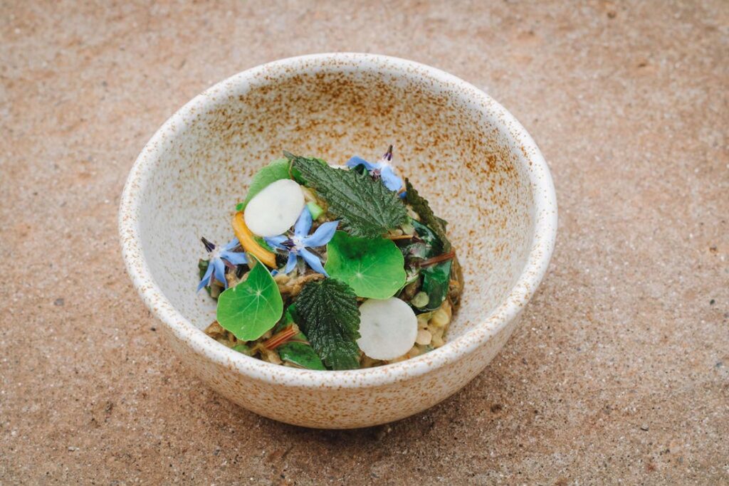 Vegetable dish in a bowl