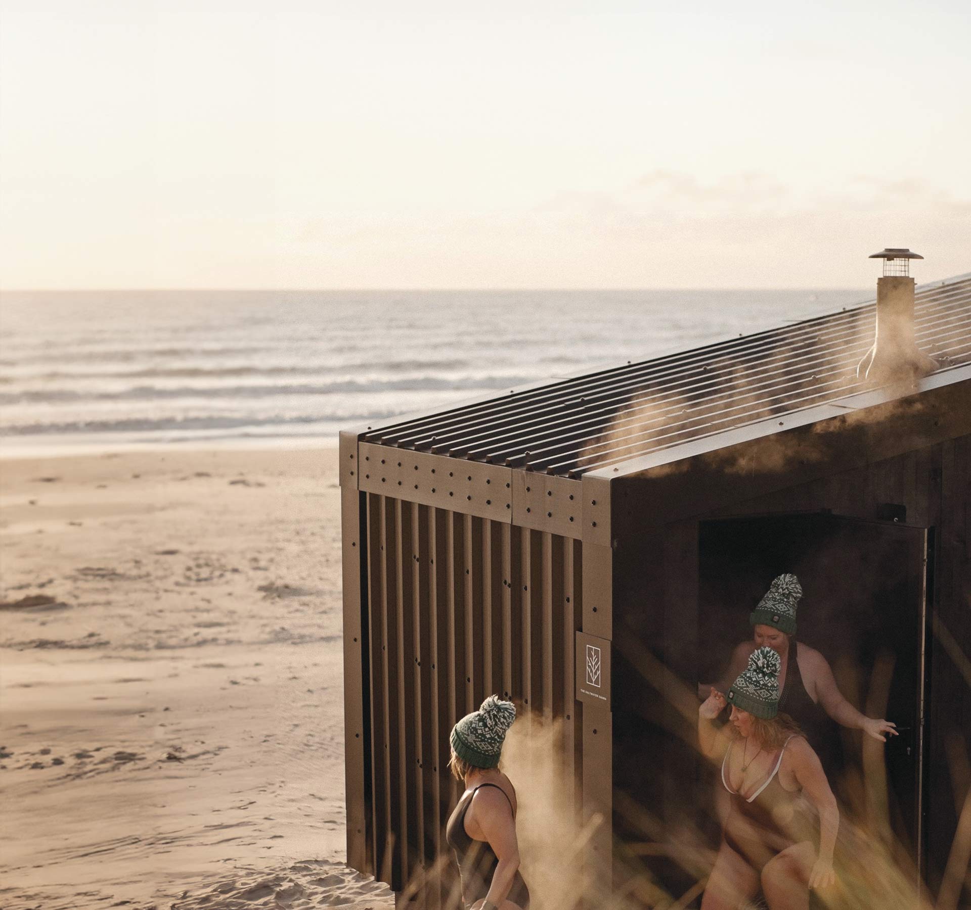 The Saltwater Sauna, seaside saunas, sea and sauna therapy