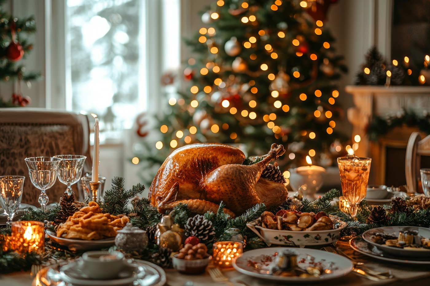 christmas table