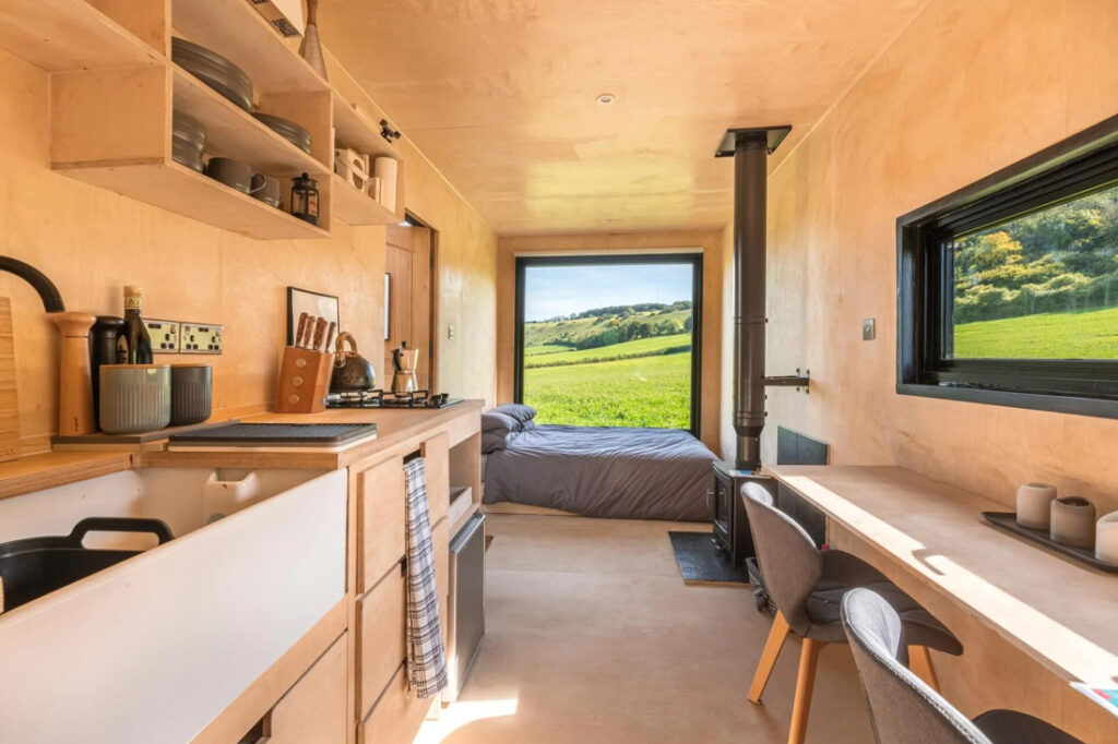 shuffle life cabin in dorset